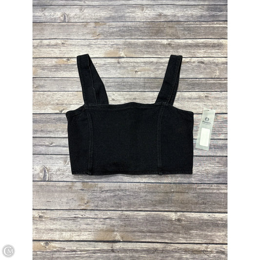 Top Sleeveless By Mono B In Grey, Size: L