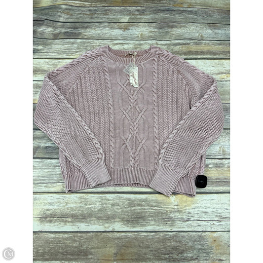 Sweater By Mystree In Pink, Size: L
