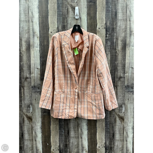 Blazer By Lc Lauren Conrad In Pink, Size: Xxl