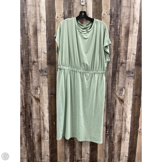 Dress Casual Short By Shein In Green, Size: 2x