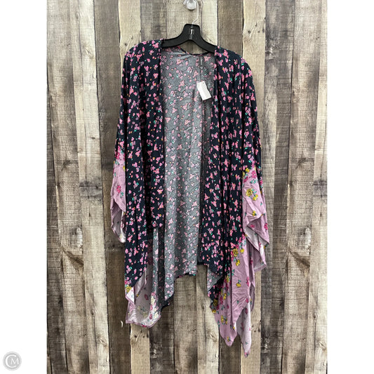 Kimono By Lane Bryant In Floral Print, Size: Osfm