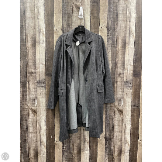 Cardigan By Adrianna Papell In Plaid Pattern, Size: S