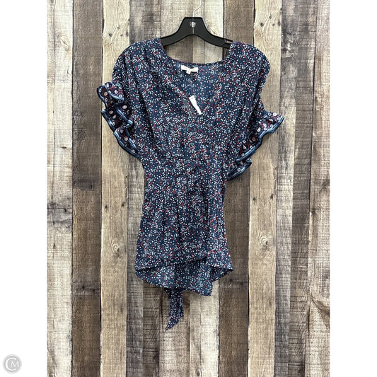 Top Short Sleeve By Max Studio In Multi-colored, Size: M