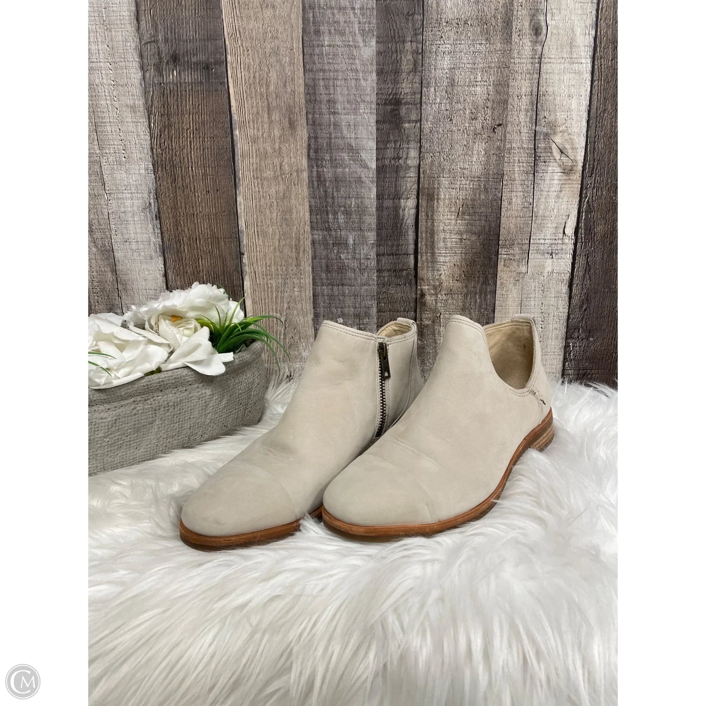 Boots Ankle Flats By Timberland In Tan, Size: 7.5