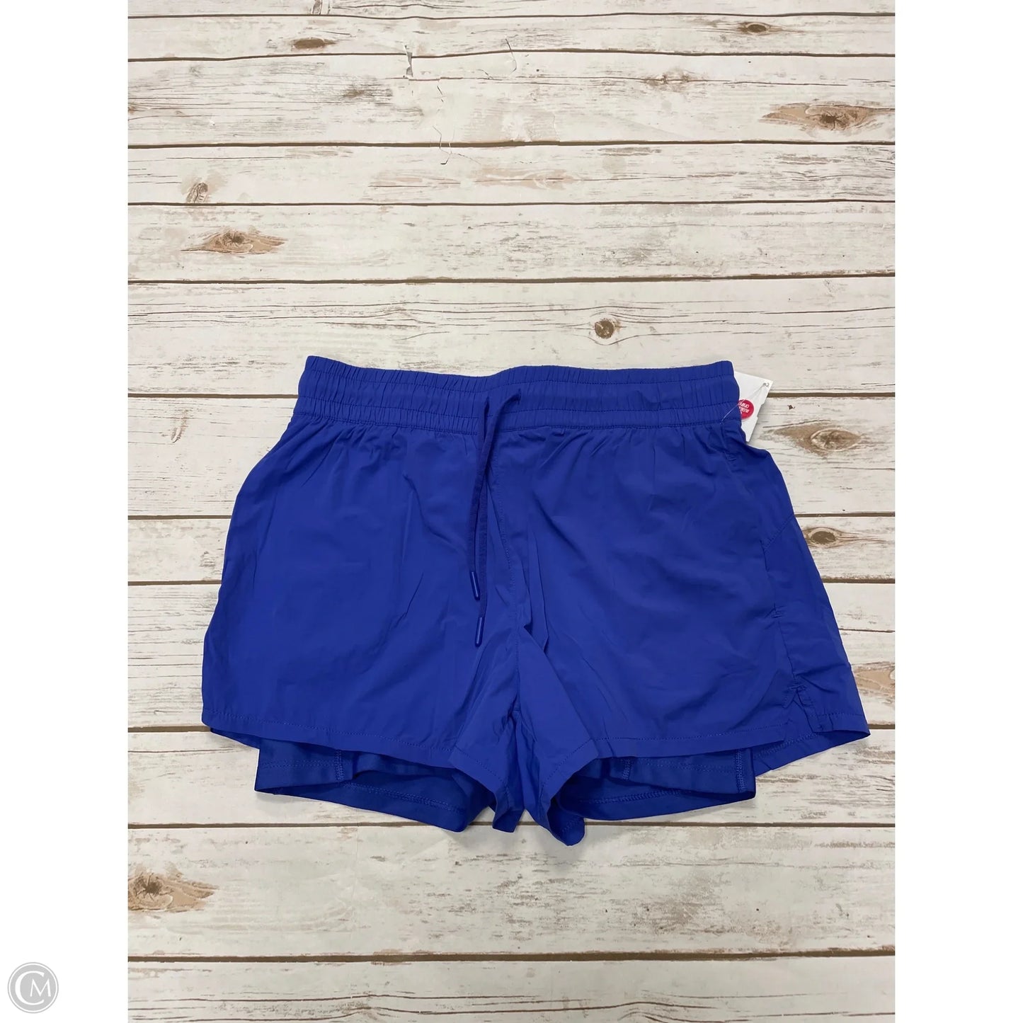 Athletic Shorts By Spyder In Blue, Size: M