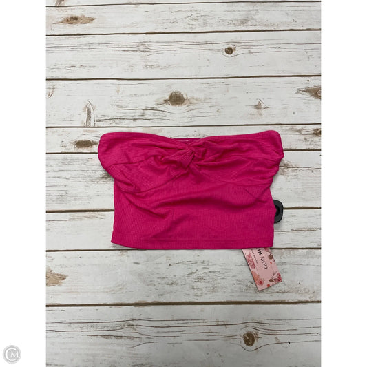 Top Sleeveless By Shein In Pink, Size: S