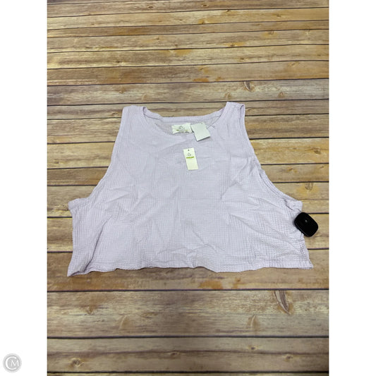 Top Sleeveless By Aerie In Purple, Size: M