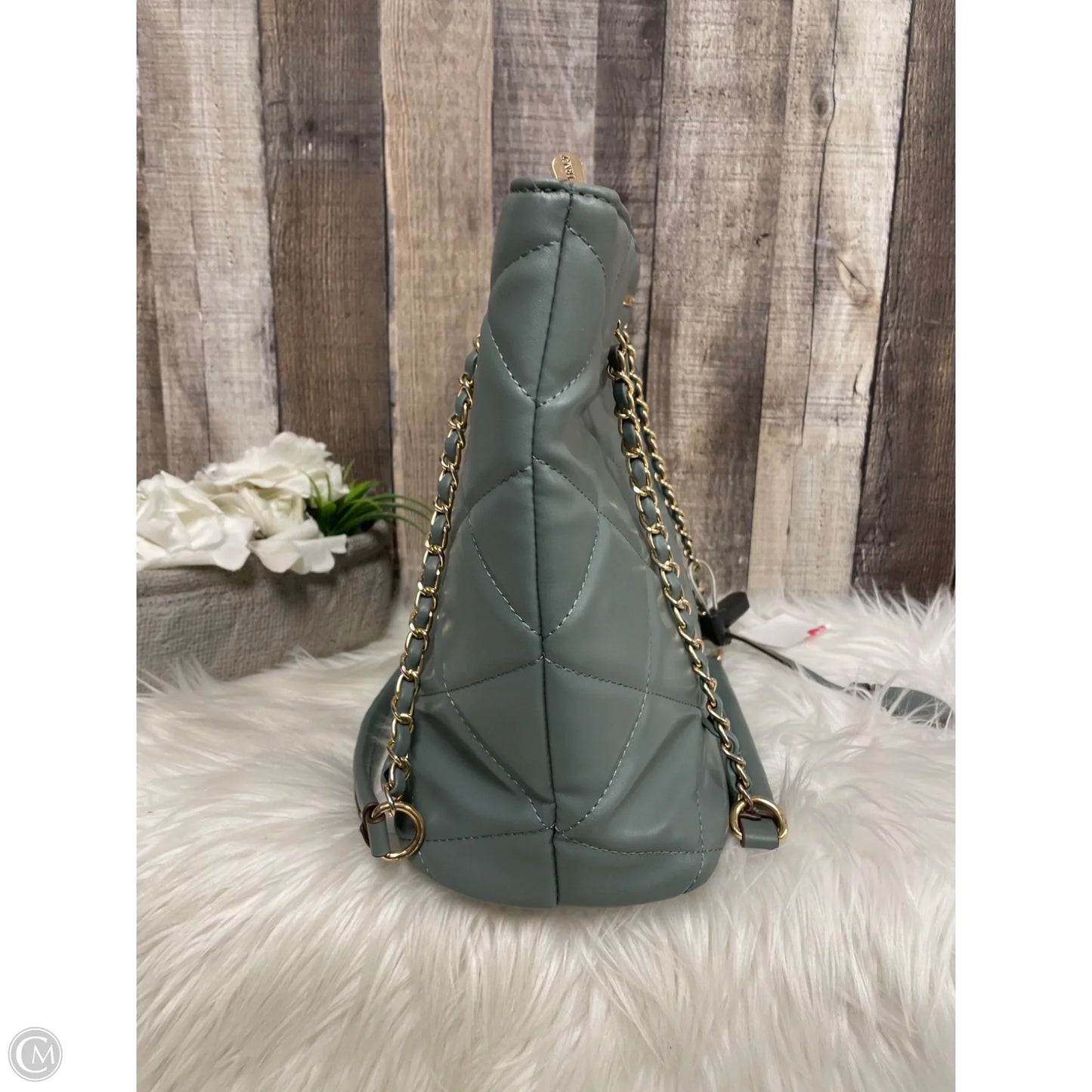 Handbag Leather By Ellen Tracy, Size: Large