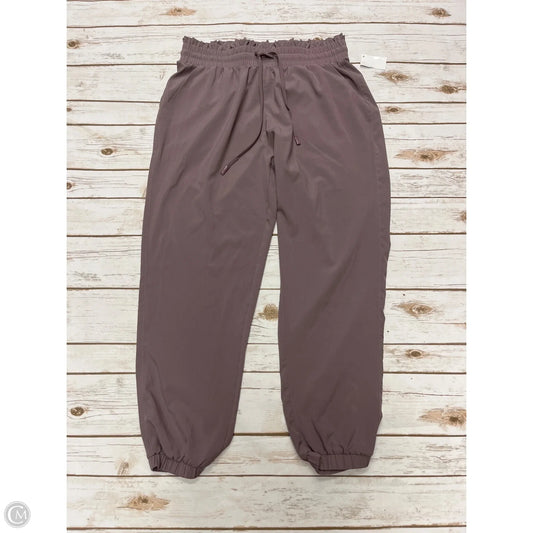 Athletic Pants By Mono B In Purple, Size: Xl