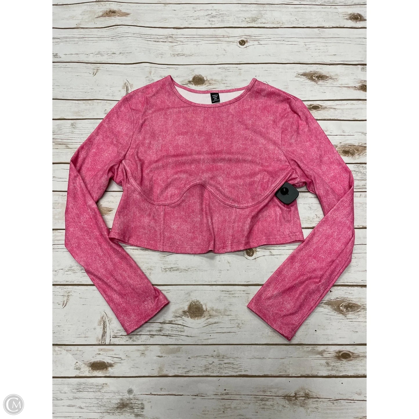 Pants Set 2pc By Shein In Pink, Size: 1x