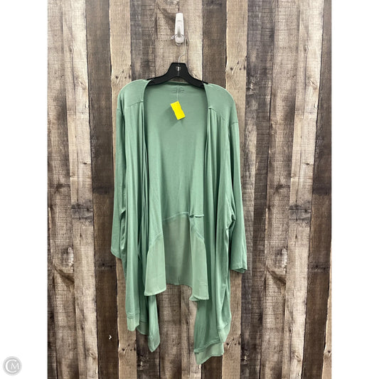 Cardigan By Lane Bryant In Green, Size: 4x