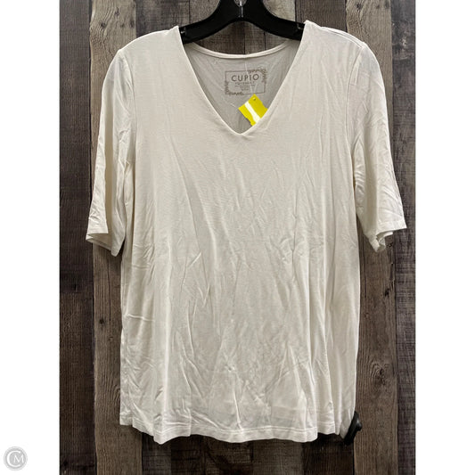 Top 3/4 Sleeve By Cupio In Cream, Size: M
