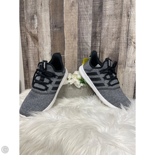 Shoes Athletic By Adidas In Grey, Size: 10
