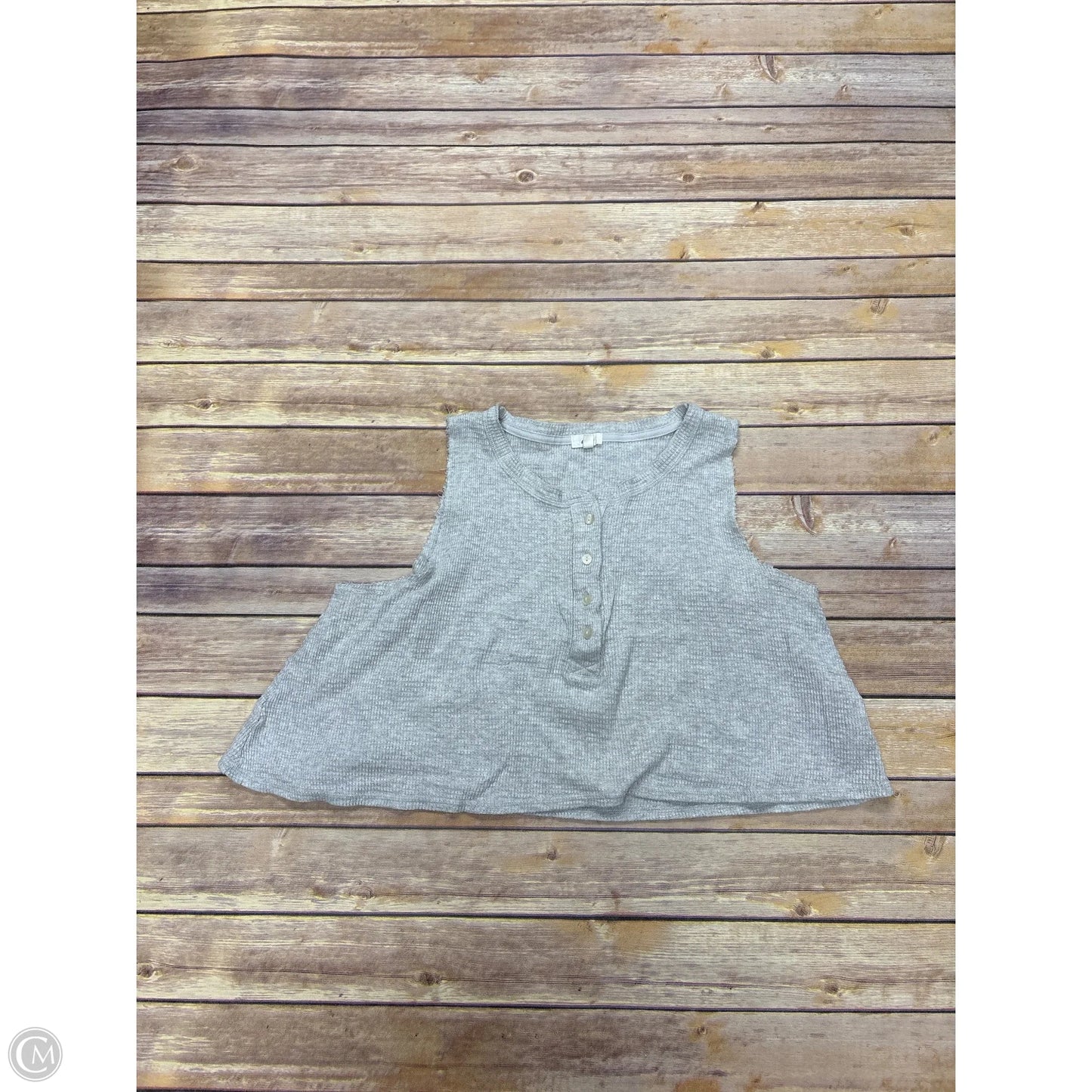 Top Sleeveless By Aerie In Ivory, Size: L