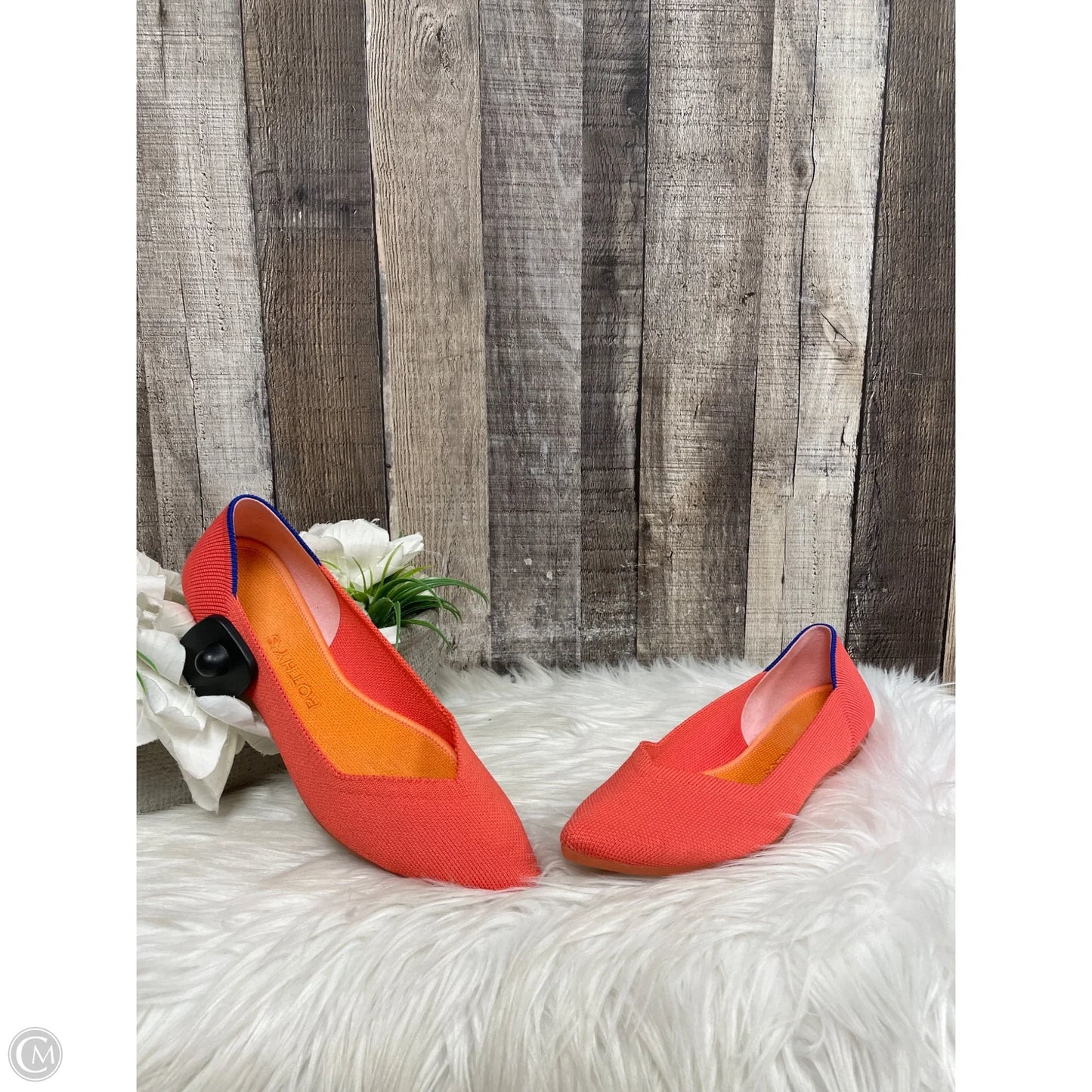 Shoes Flats By Rothys In Orange, Size: 7