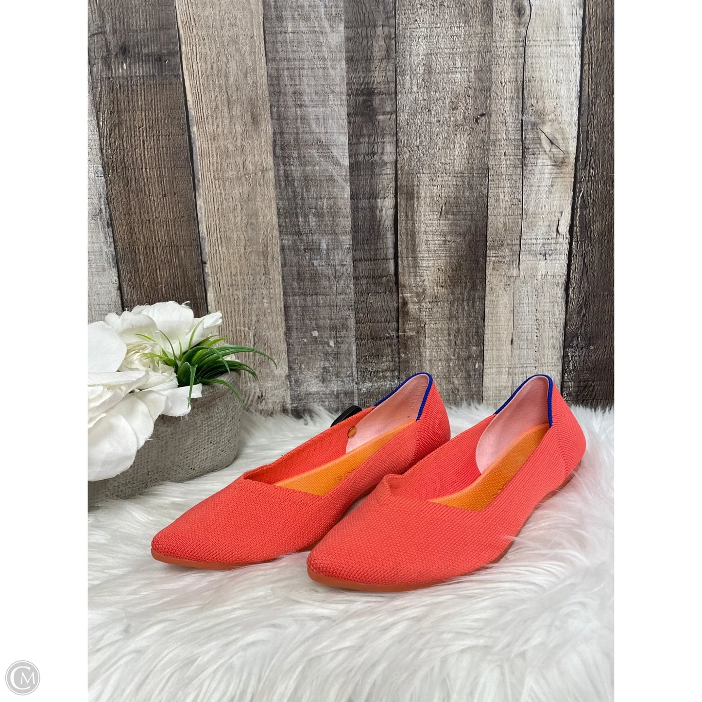 Shoes Flats By Rothys In Orange, Size: 7