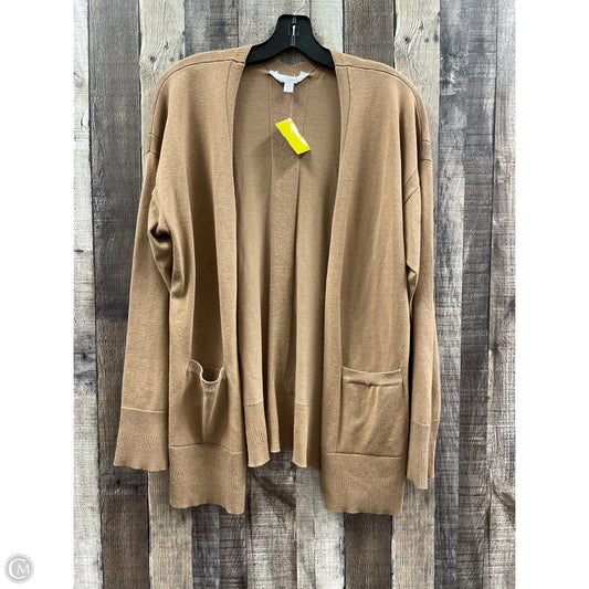 Cardigan By Time And Tru In Brown, Size: L