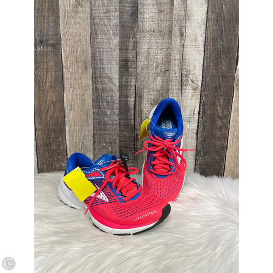 Shoes Athletic By Brooks In Multi-colored, Size: 7