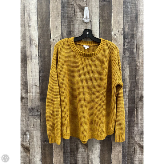Sweater By So In Yellow, Size: Xxl