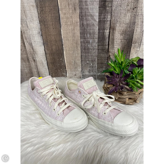 Shoes Sneakers By Converse In Pink, Size: 9