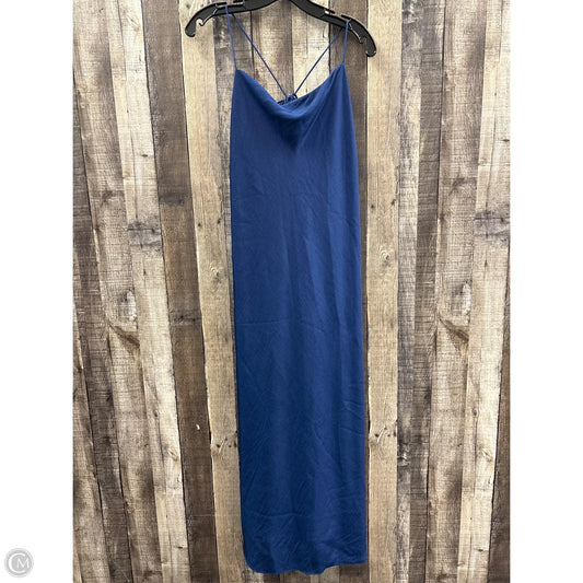 Dress Casual Maxi By Banana Republic In Blue, Size: Xxl
