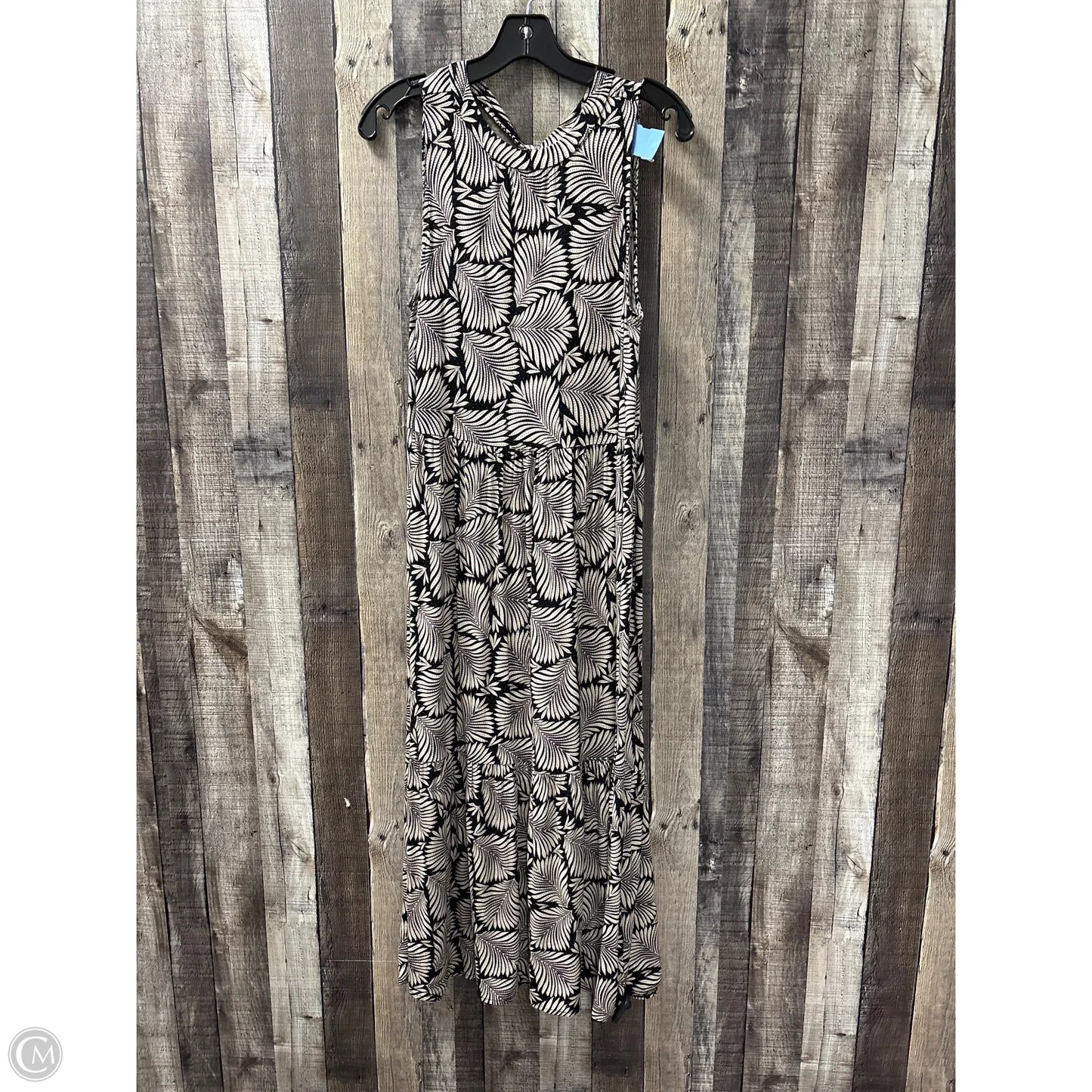 Dress Casual Maxi By Loft In Blue & White, Size: S