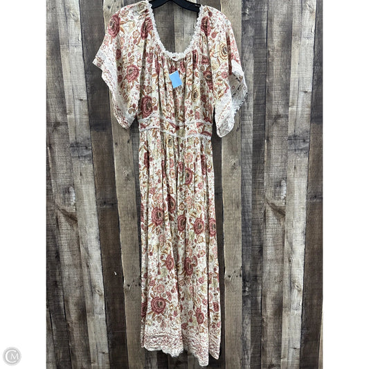 Dress Casual Maxi By Pol In Multi-colored, Size: L