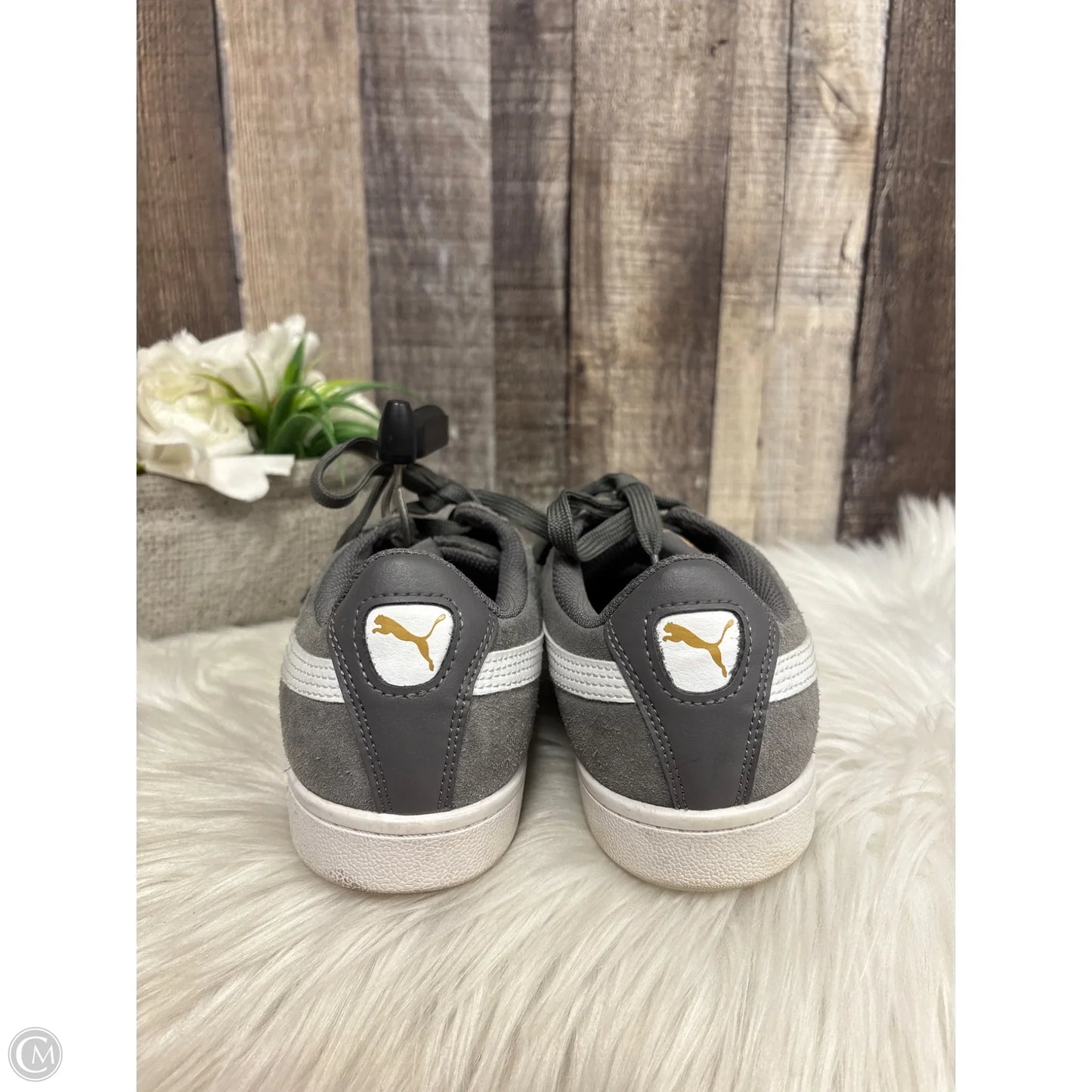 Shoes Athletic By Puma In Grey, Size: 9