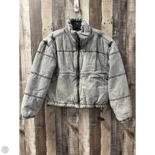 Jacket Denim By Stoosh In Grey, Size: M