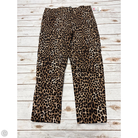 Pants Other By Michael By Michael Kors In Animal Print, Size: 14