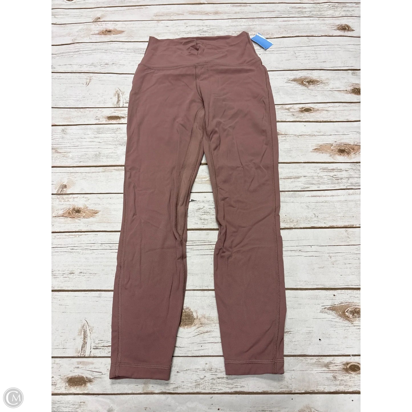 Athletic Leggings By Lululemon In Mauve, Size: 6