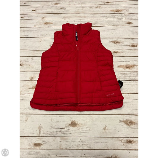 Vest Puffer & Quilted By Lands End In Red, Size: Sp