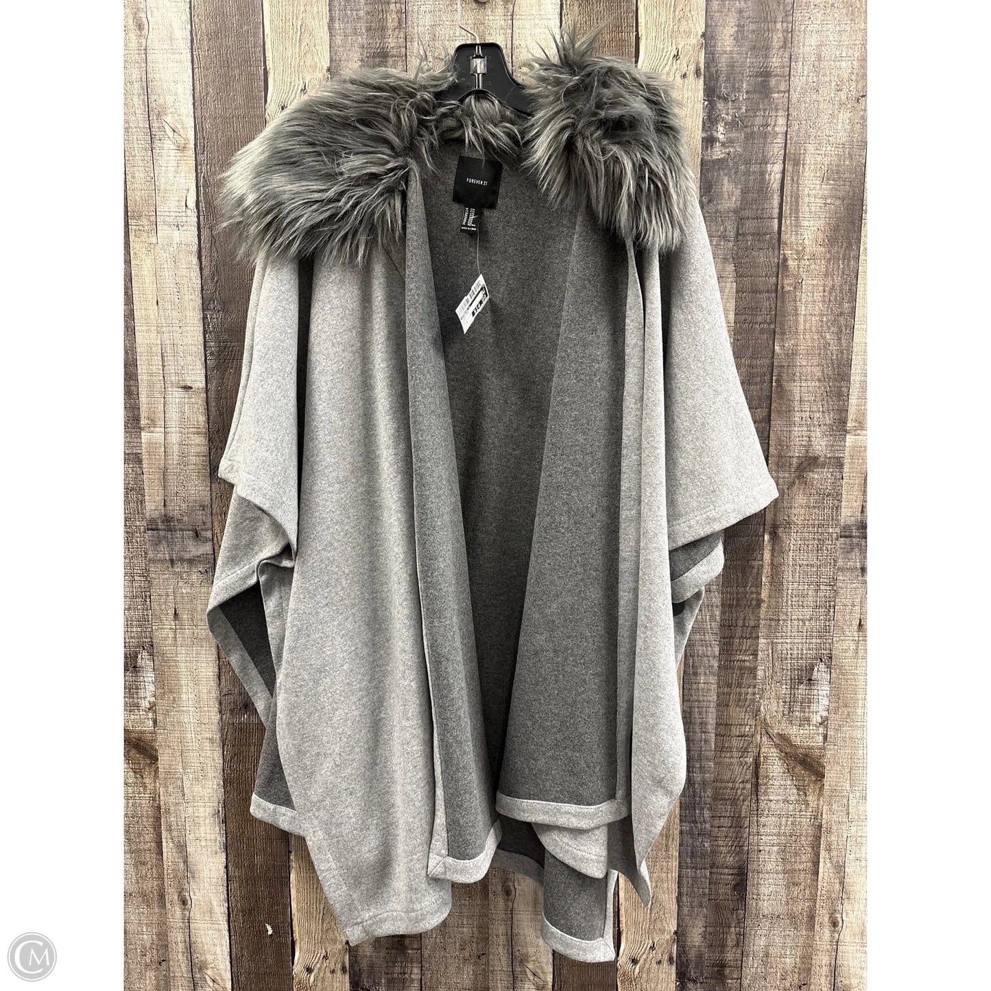 Cardigan By Forever 21 In Grey, Size: S