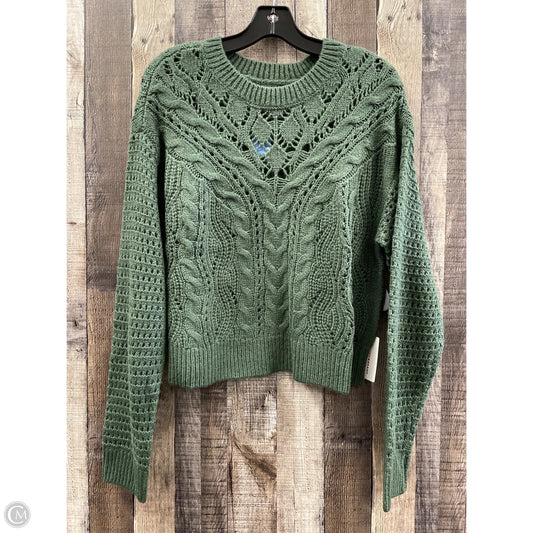 Sweater By Lucky Brand In Green, Size: S