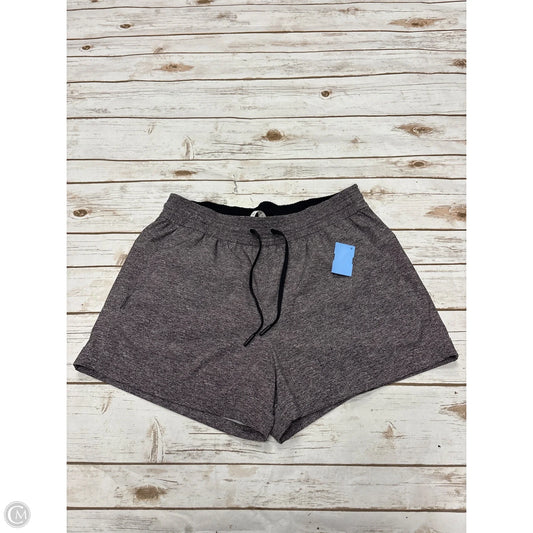 Athletic Shorts By Lululemon In Grey, Size: 10