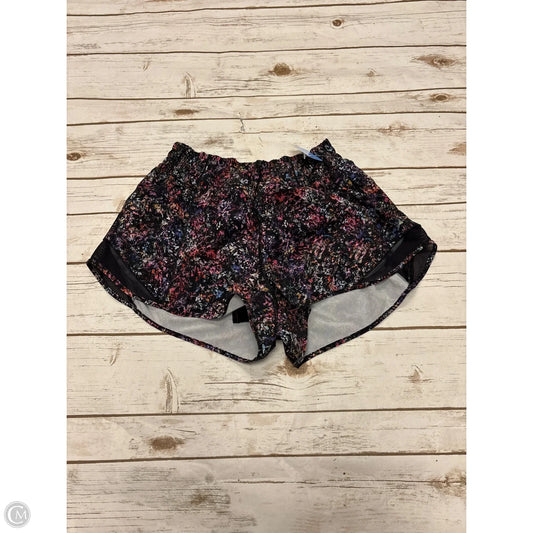 Athletic Shorts By Lululemon In Multi-colored, Size: 8