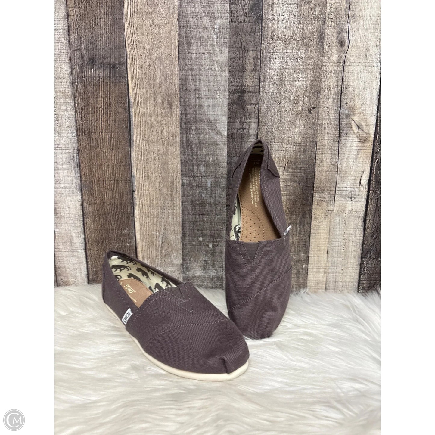 Shoes Flats By Toms In Tan, Size: 9