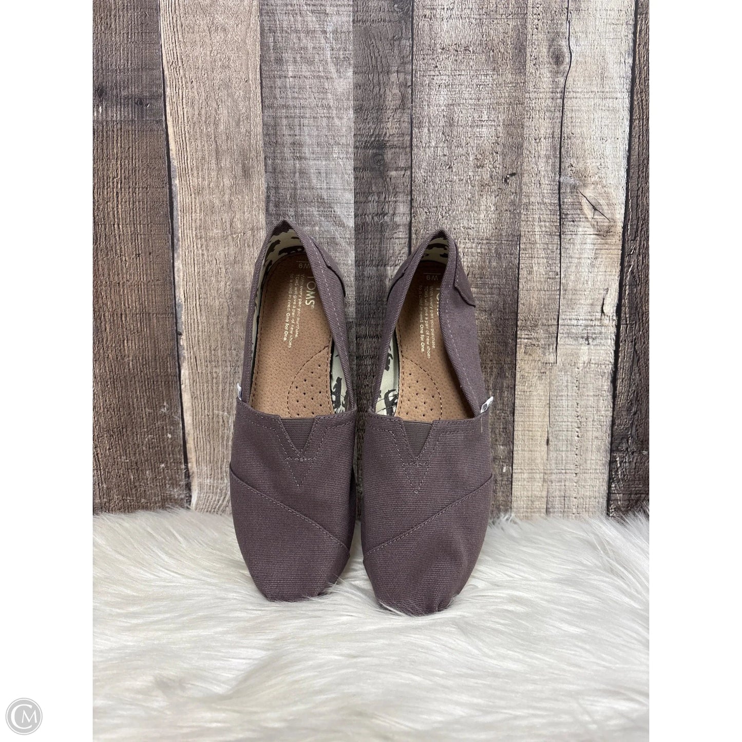 Shoes Flats By Toms In Tan, Size: 9