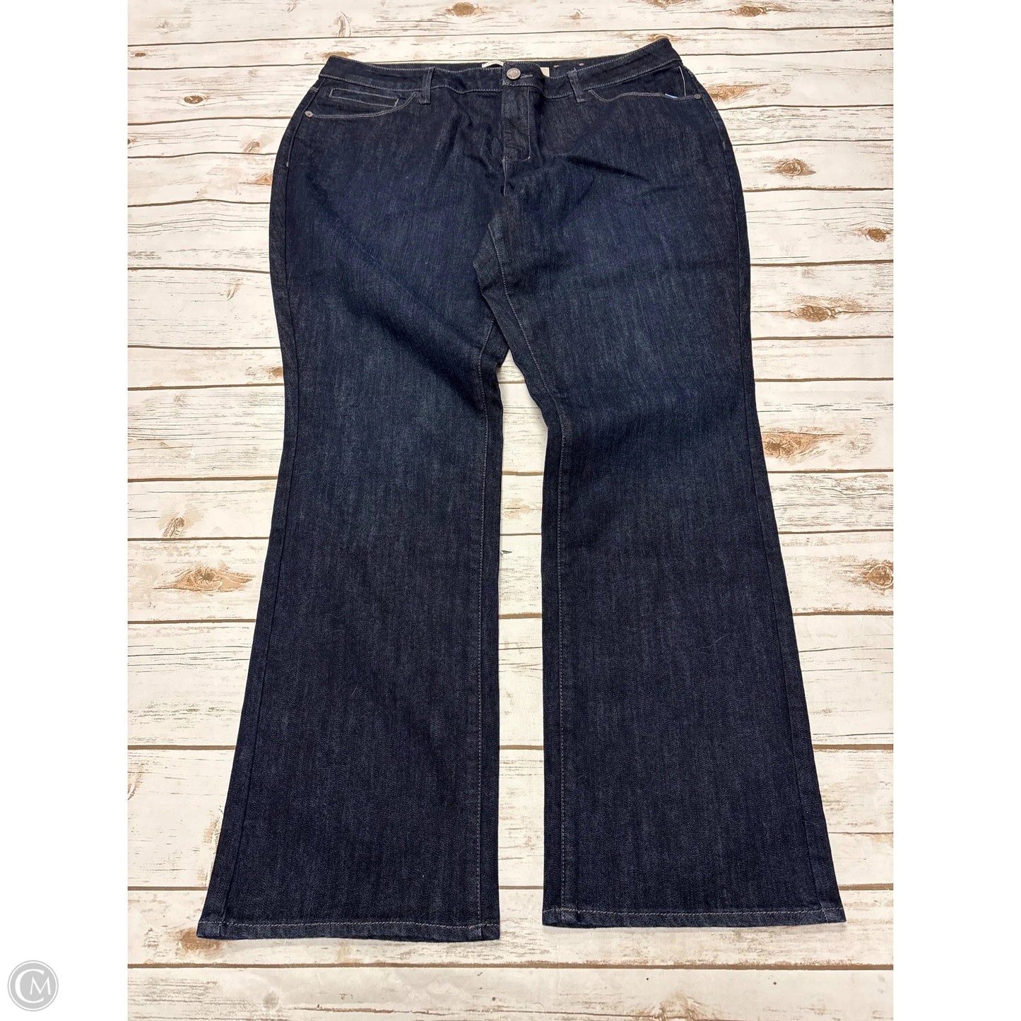 Jeans Boot Cut By Coldwater Creek In Blue Denim, Size: 18