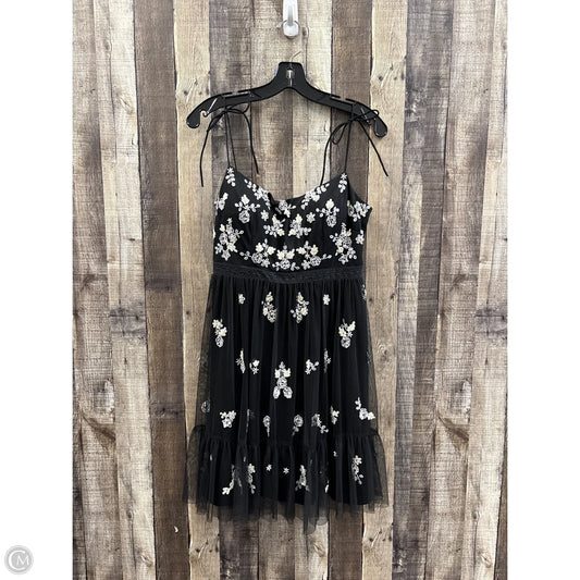 Dress Party Short By Adrianna Papell In Black & White, Size: S