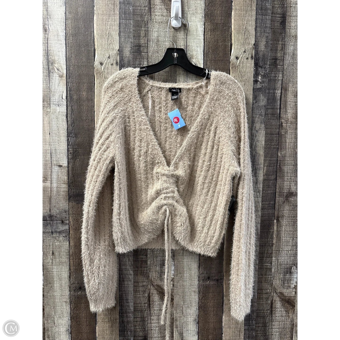 Sweater By Rue 21 In Beige, Size: S