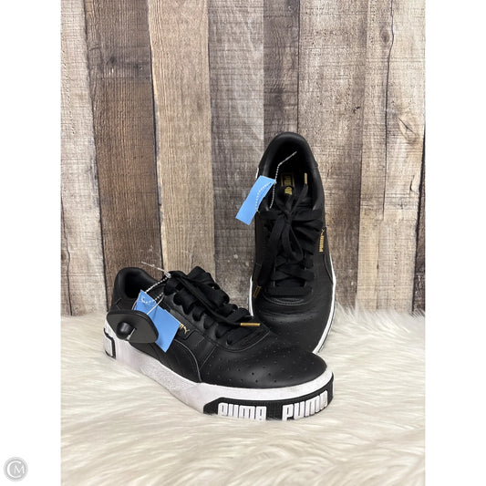 Shoes Athletic By Puma In Black & White, Size: 9