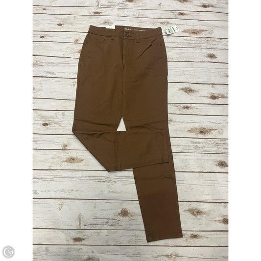 Jeans Skinny By Style And Company In Brown, Size: 8