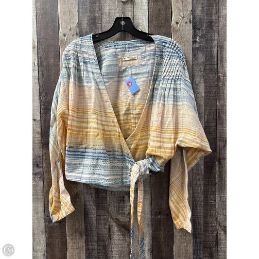 Top Long Sleeve By We The Free In Multi-colored, Size: L