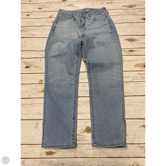 Jeans Straight By Old Navy In Blue Denim, Size: 8