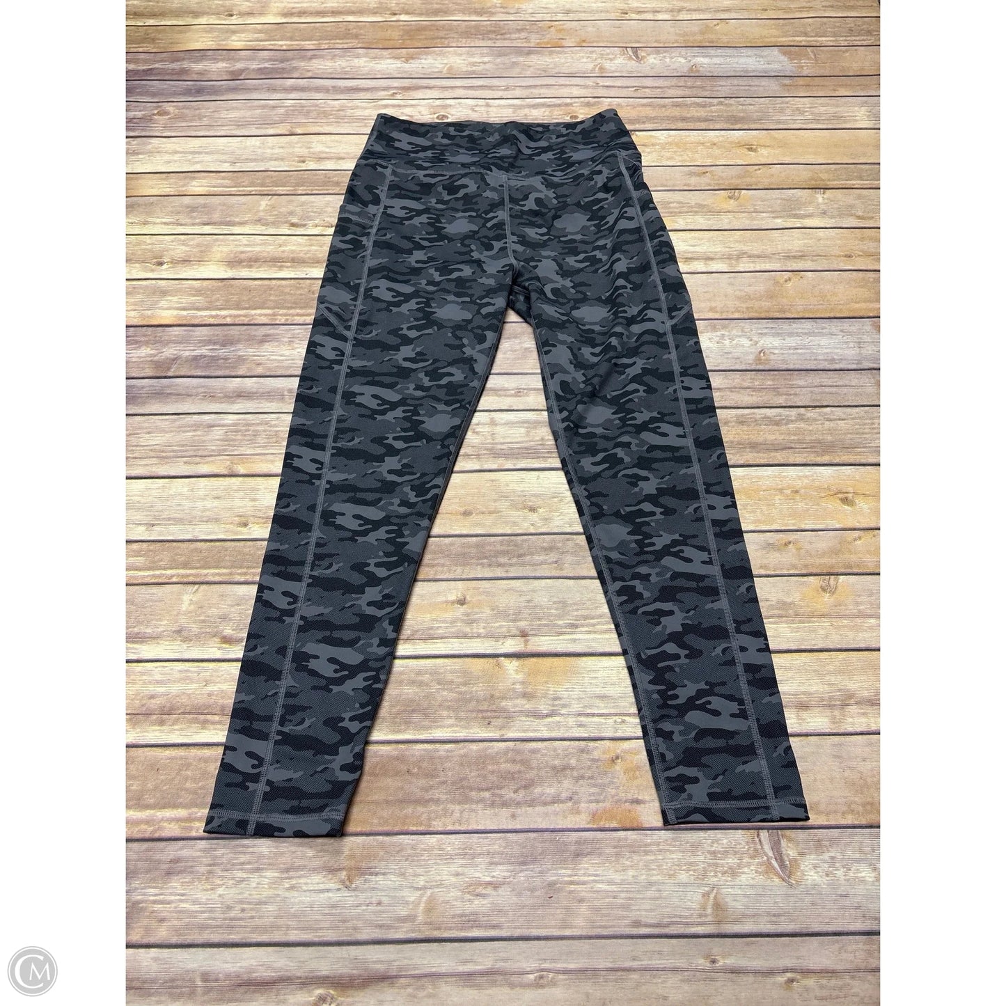 Athletic Leggings By Cme In Camouflage Print, Size: L