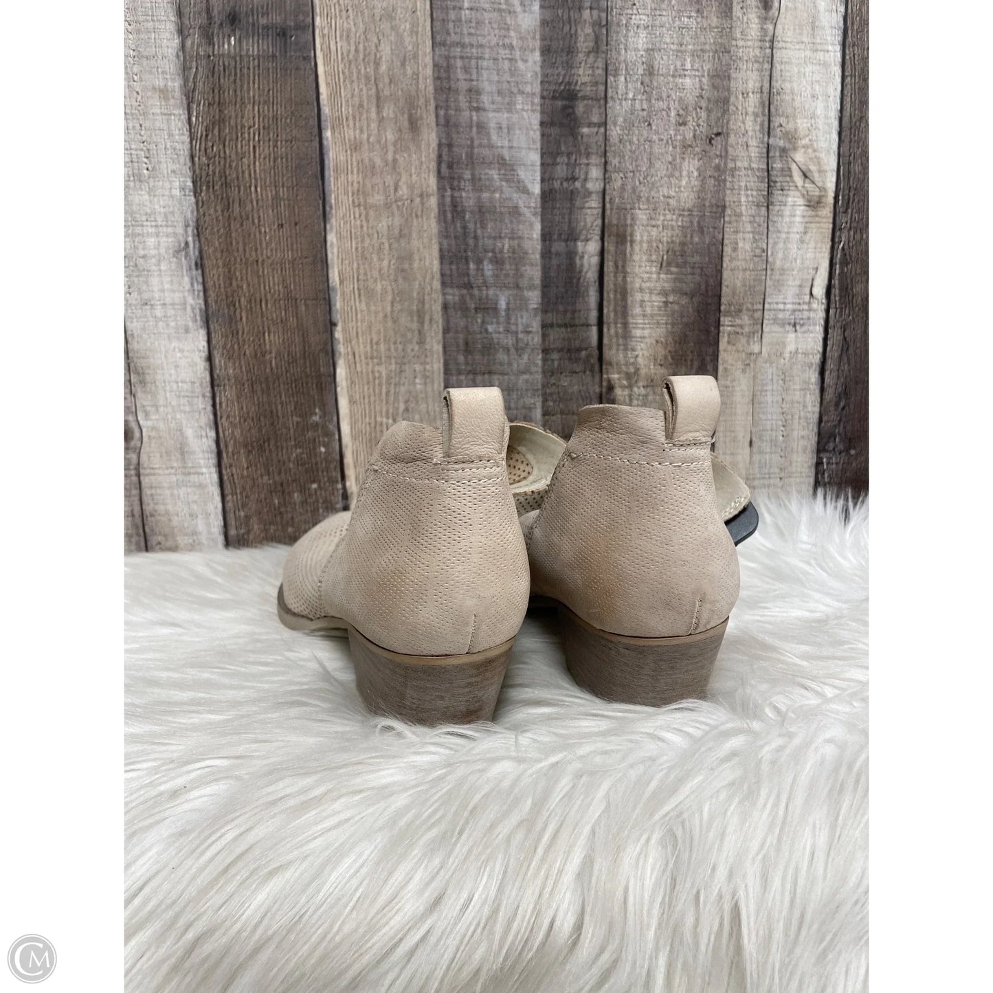 Boots Ankle Heels By Dolce Vita In Beige, Size: 11