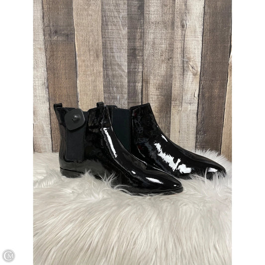 Boots Ankle Flats By J. Crew In Black, Size: 11