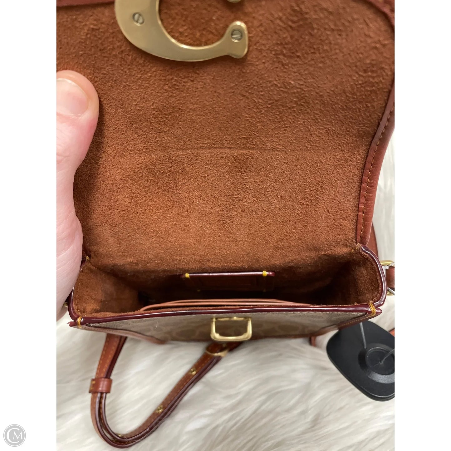 Crossbody Designer By Coach, Size: Small