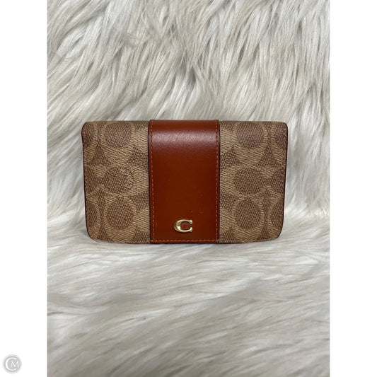 Wallet Designer By Coach, Size: Small